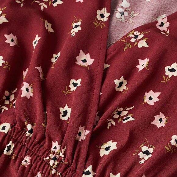 Mango Viscose Floral Print Dress New - Picture 2 of 8